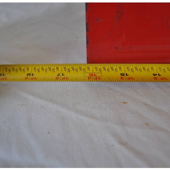 VTG Erector Set AC Gilbert 4-1/2 - Metal Storage Box Only - Picture 2 of 9